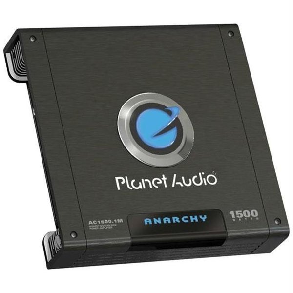 Planet Audio Planet Audio Ac1500.1M Anarchy Class Ab Mono Amplifier - 1500W Max; 700W X 1 @ 4 Ohm; 1100W X 1 @ 2 AC1500.1M